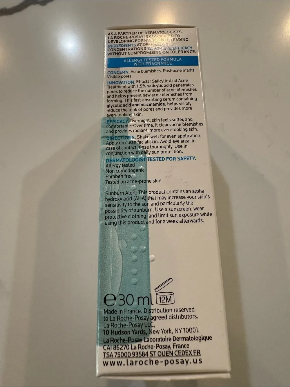 LA ROCHE-POSAY Effaclar Salicylic Acid Acne Treatment